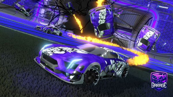 A Rocket League car design from Coconutnl