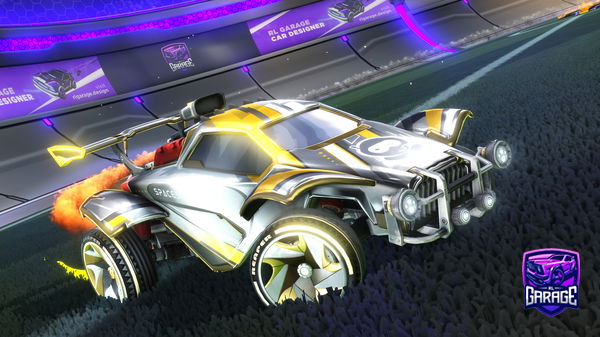 A Rocket League car design from Mertzy_69