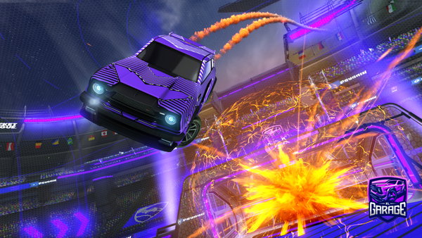 A Rocket League car design from AFlockOfDonuts