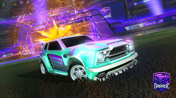 A Rocket League car design from yyashreddyy
