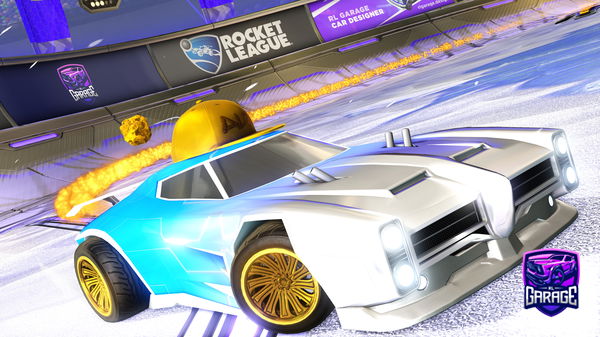 A Rocket League car design from ItsSweaty88