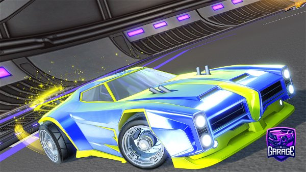 A Rocket League car design from Th3N1ghtMau