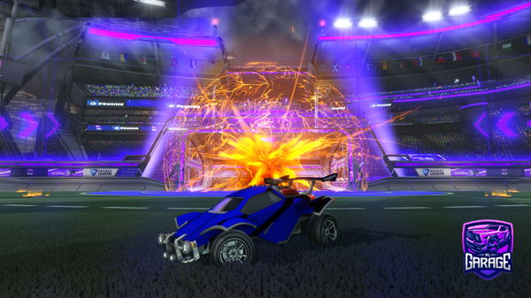 A Rocket League car design from 123123shl