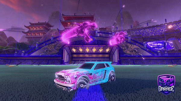 A Rocket League car design from Macofishy