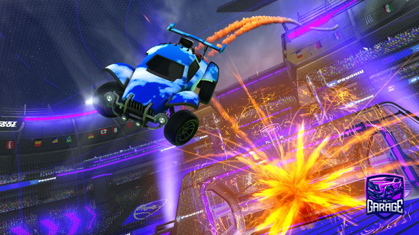 A Rocket League car design from Zetzuki22