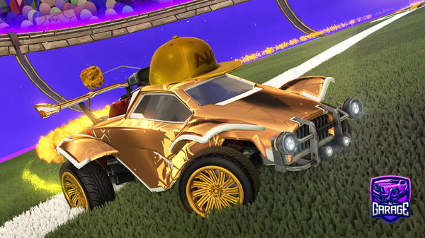 A Rocket League car design from TRA_X
