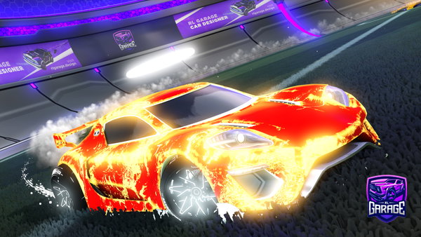 A Rocket League car design from JohnNS26