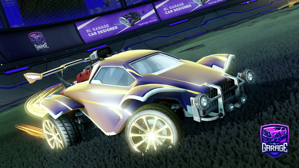 A Rocket League car design from vanilla___