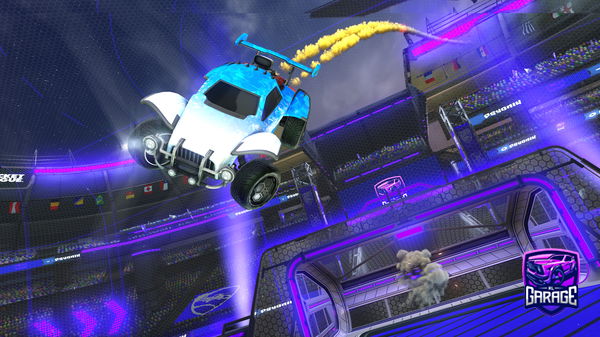 A Rocket League car design from PulseXXX