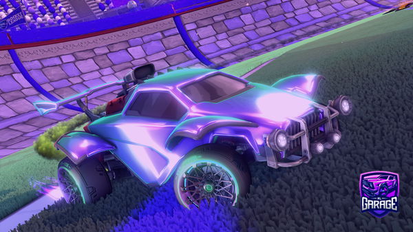 A Rocket League car design from DanikKurenai