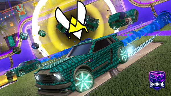 A Rocket League car design from Plazaduck