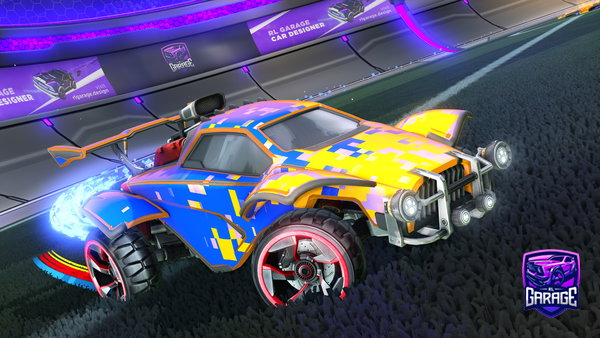 A Rocket League car design from Chry2009