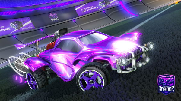 A Rocket League car design from Lesserevol