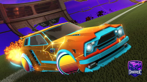 A Rocket League car design from daringmushy