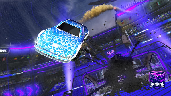 A Rocket League car design from RocketBisq