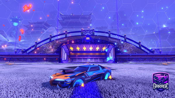 A Rocket League car design from GrimToad467