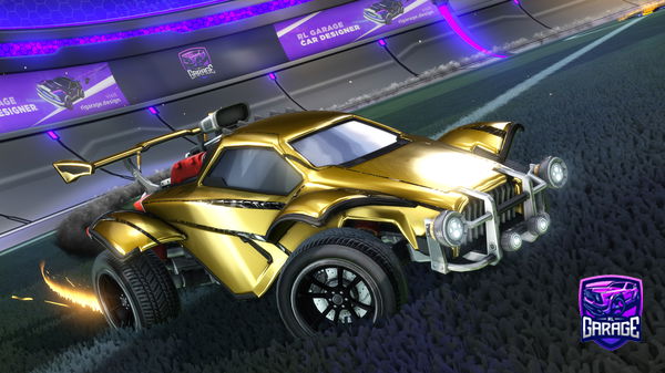 A Rocket League car design from FlashRL9034