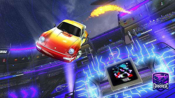 A Rocket League car design from Crazy_Cars