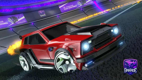 A Rocket League car design from Shatterrred