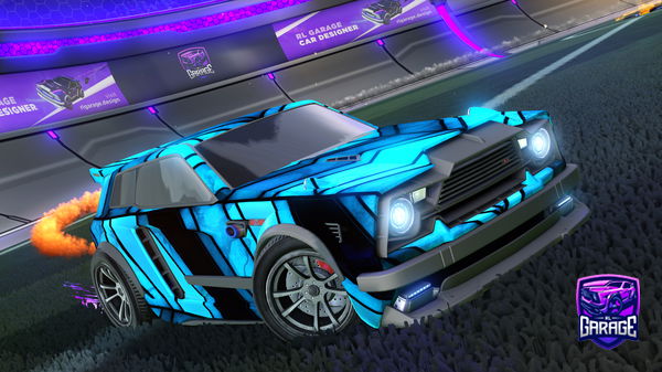 A Rocket League car design from LilCheetah7684