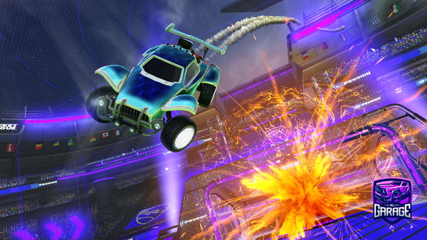 A Rocket League car design from zuhaitz123