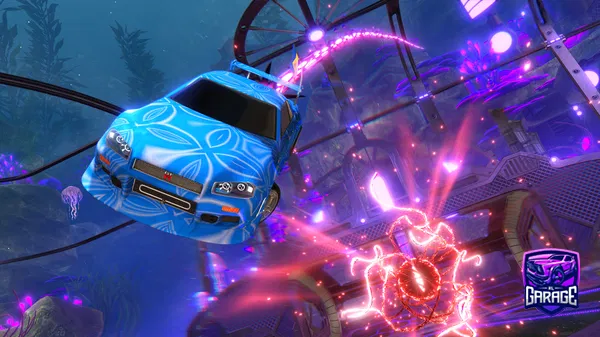 A Rocket League car design from bobatryu