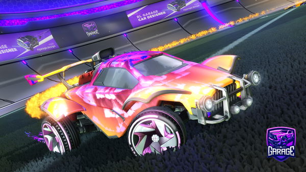 A Rocket League car design from ACE_PRIVATPERSON