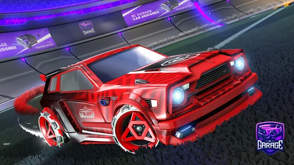 A Rocket League car design from Dennii