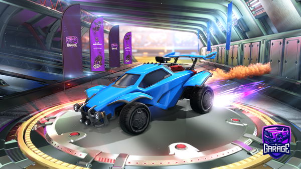 A Rocket League car design from Silverdragon0507