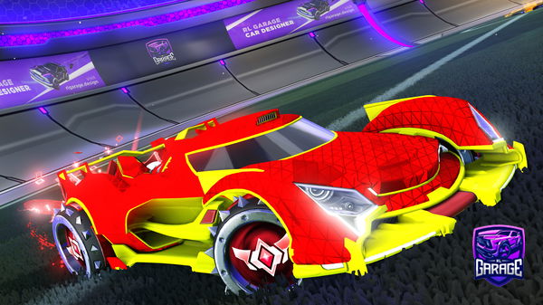 A Rocket League car design from Maicon345