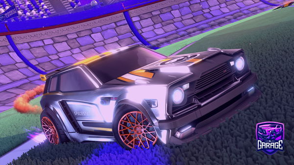 A Rocket League car design from oemblack