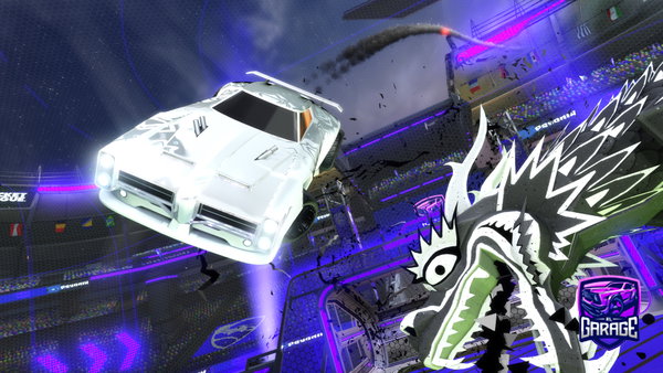 A Rocket League car design from GhxstZenz