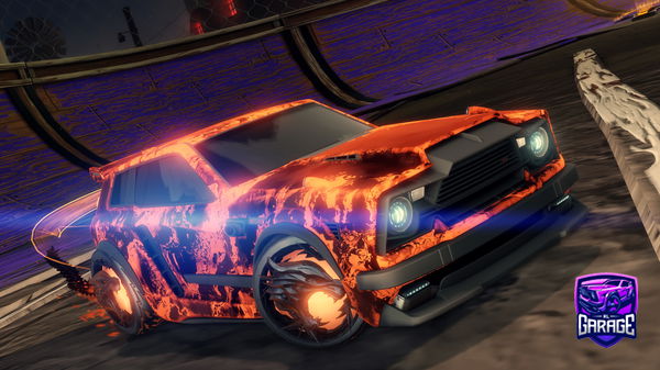 A Rocket League car design from Mo_Official