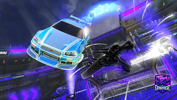 A Rocket League car design from goatyoulater