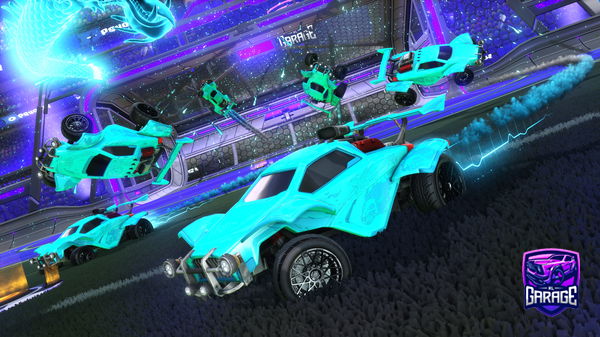 A Rocket League car design from PIUIRFIE