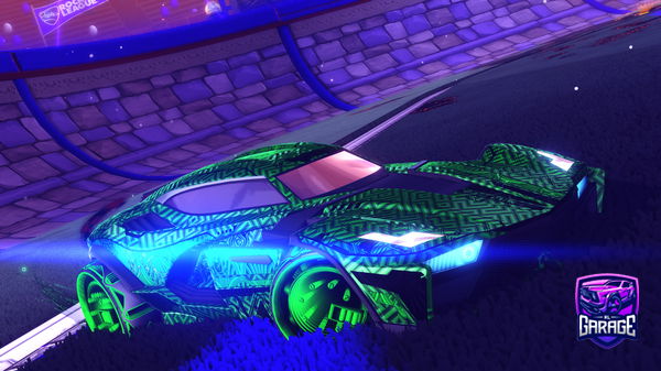 A Rocket League car design from David69779