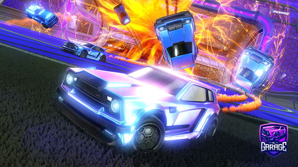 A Rocket League car design from BACK_35