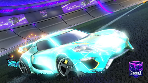 A Rocket League car design from NoobsAreGood