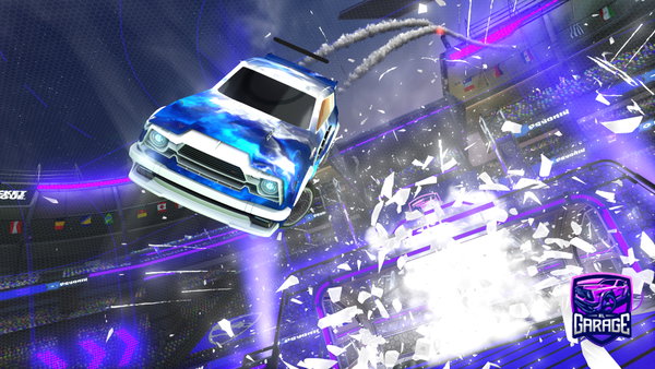 A Rocket League car design from Mohamedhany590