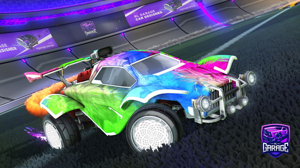 A Rocket League car design from XudiBTB2