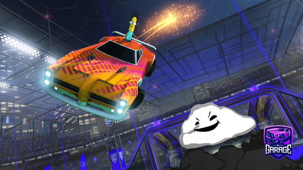 A Rocket League car design from Harribo_0