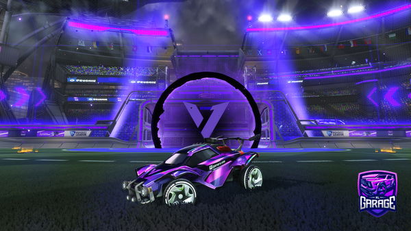 A Rocket League car design from Yuriko24