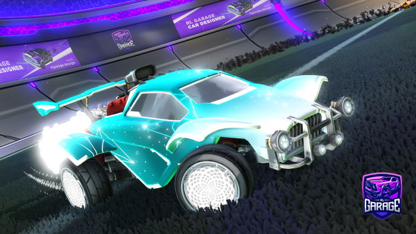A Rocket League car design from XxDudov123xX