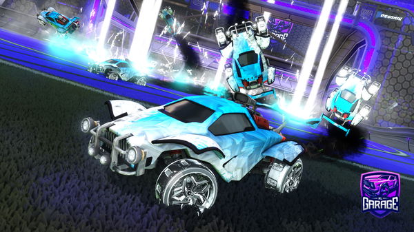 A Rocket League car design from Cool4life