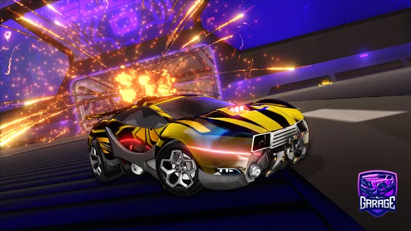 A Rocket League car design from Voidaestrophe