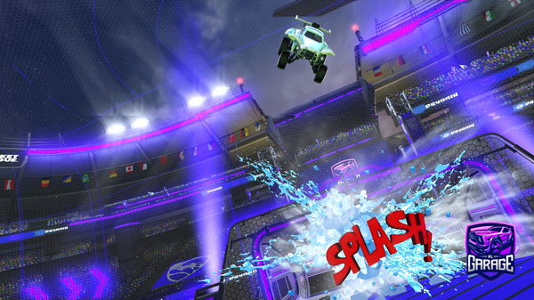 A Rocket League car design from Fennec224