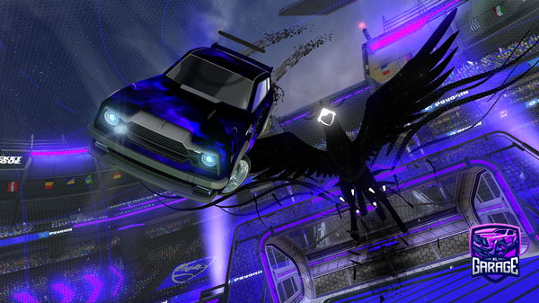 A Rocket League car design from BIGTIMEBEX7