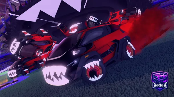 A Rocket League car design from d-day