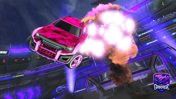 A Rocket League car design from ImSilvver