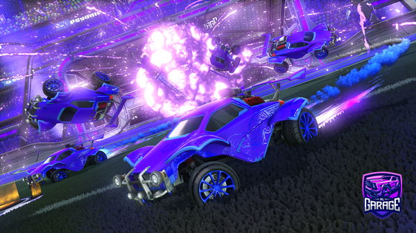 A Rocket League car design from JetShadow811